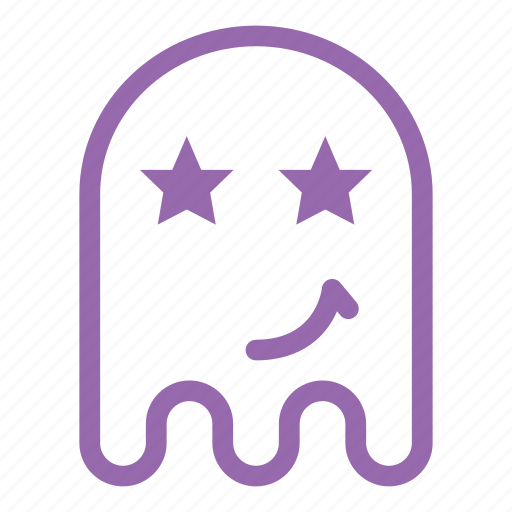 Emoji, emoticon, ghost, star icon - Download on Iconfinder