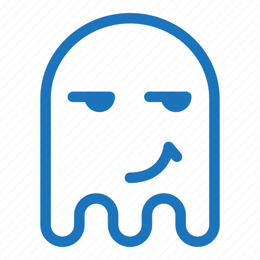 Emoji, emoticon, envy, ghost, smile icon - Download on Iconfinder