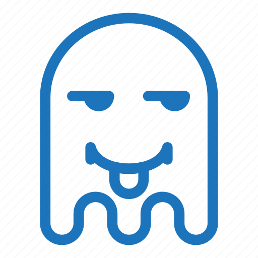 Emoji, emoticon, envy, ghost, tongue icon - Download on Iconfinder