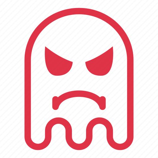 Angry, demon, devil, emoji, emoticon, ghost icon - Download on Iconfinder