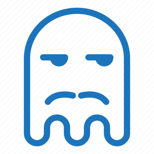 Emoji, emoticon, envy, ghost, mustache icon - Download on Iconfinder