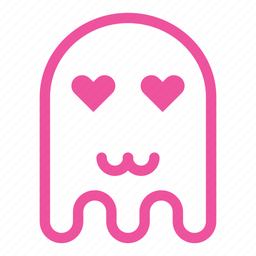 Cat mouth, emoji, emoticon, ghost, love icon - Download on Iconfinder
