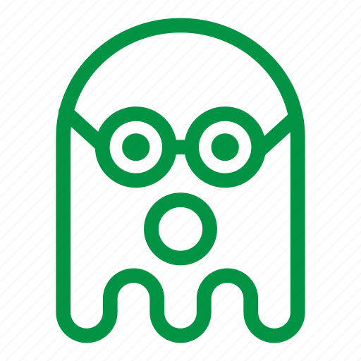 Emoji, emoticon, geek, ghost, wow icon - Download on Iconfinder
