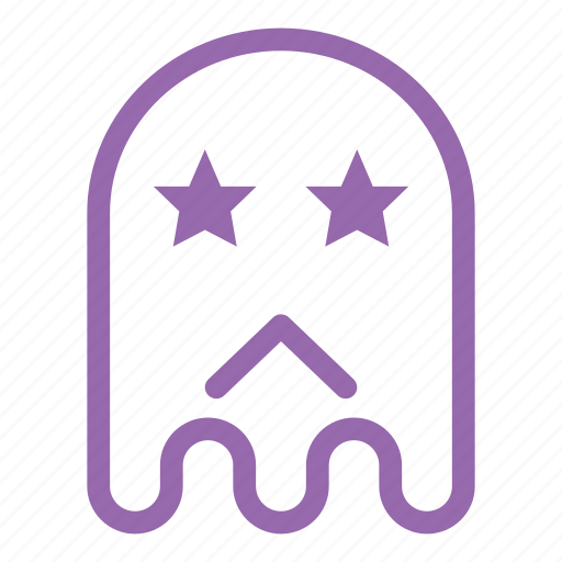 Emoji, emoticon, ghost, sad, star icon - Download on Iconfinder