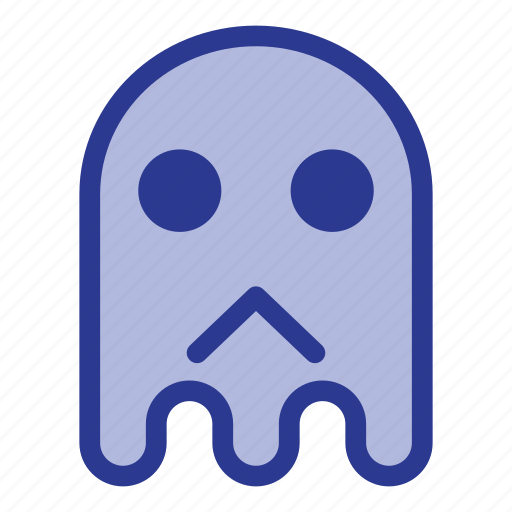 Emoji, emoticon, ghost, sad, halloween icon - Download on Iconfinder