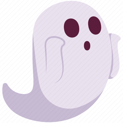 Boo, ghost, spooky, horror, face, expression, character icon - Download on Iconfinder