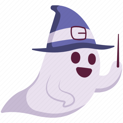 Wizard, ghost, spooky, horror, face, expression, character icon - Download on Iconfinder