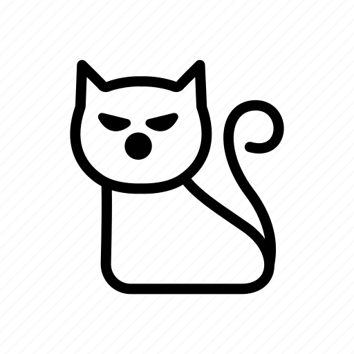 Ghost, spooky, cat, kitten, animal icon - Download on Iconfinder