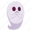 sad, ghost, expression, face, character, sticker, emoji, horror, scary 