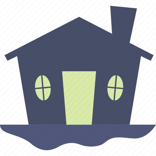 Ghosthouse, halloween, house, ghost, devil, spooky icon - Download on Iconfinder