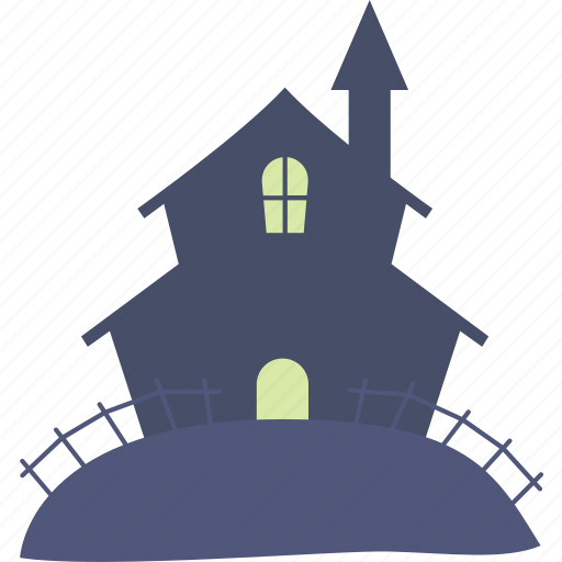 Ghosthouse, fcv, halloween, house, ghost, devil, spooky icon - Download on Iconfinder
