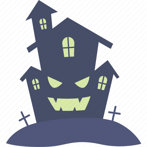 Ghosthouse, halloween, house, ghost, devil, spooky icon - Download on Iconfinder