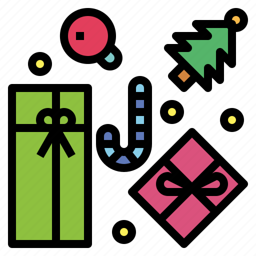 Candy, cane, christmas, gift, present icon - Download on Iconfinder