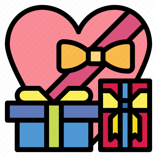 Bow, box, gift, present, valentine icon - Download on Iconfinder