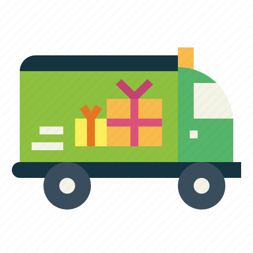 Car, delivery, gift, truck, vehicle icon - Download on Iconfinder