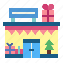 building, gift, shop, store