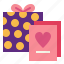 box, card, gift, present, valentine 