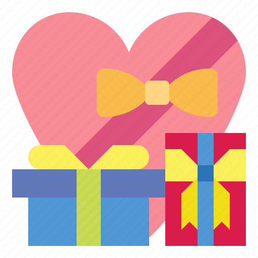 Bow, box, gift, present, valentine icon - Download on Iconfinder