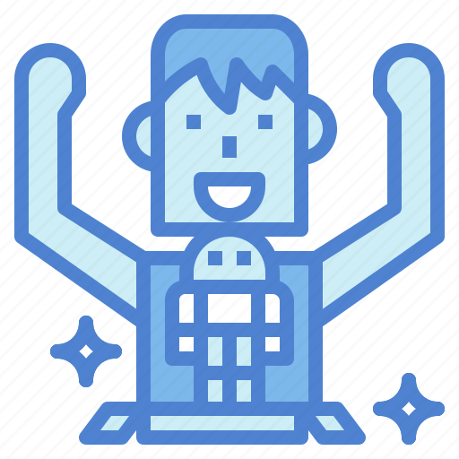 Gift, man, present, robot, toy icon - Download on Iconfinder