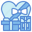 bow, box, gift, present, valentine 