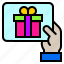 gift, card, birthday, package, aniversary, celebration 