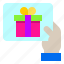 gift, card, birthday, package, aniversary, celebration 