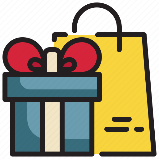 Giftbox, shopping, bag, sale, happy, gift icon icon - Download on Iconfinder