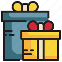 gitfbox, stack, give, happy, gift icon
