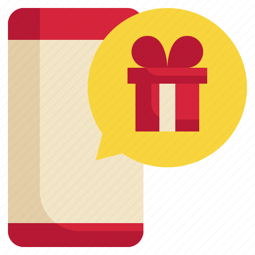 Gift, box, mobile, application, online icon - Download on Iconfinder