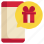 gift, box, mobile, application, online 