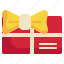 box, square, ribbon, happy, gift icon 