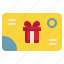 card, pay, shopping, give, happy, gift icon 