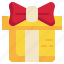 ribbon, happy, give, box, celebration, gift icon 