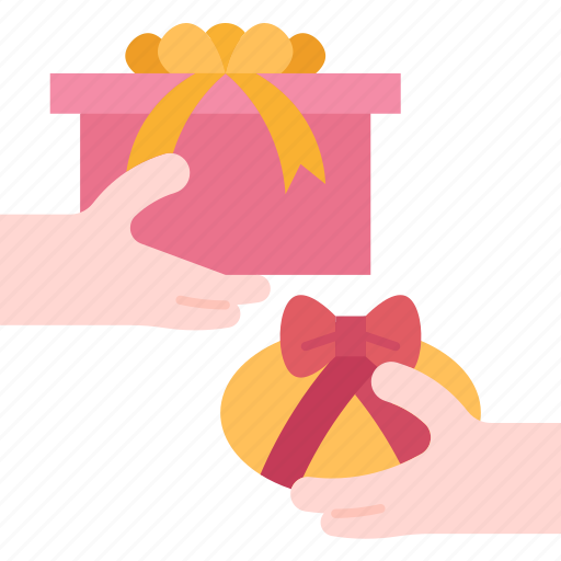 Gift, exchange, presents, party, surprise icon - Download on Iconfinder