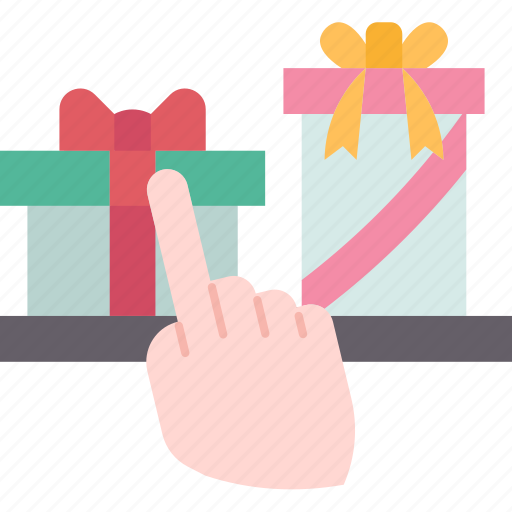 Gift, selection, shopping, buy, festive icon - Download on Iconfinder