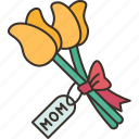 flower, gift, mother, day, celebrate