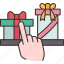 gift, selection, shopping, buy, festive 