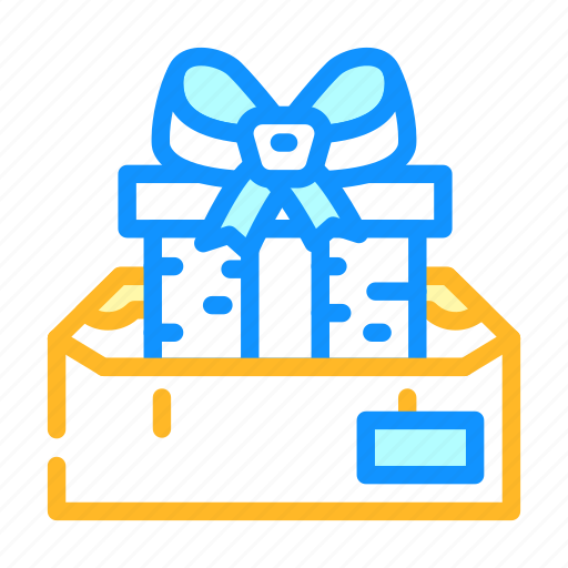 Delivery, gift, package, surprise, holiday, box icon - Download on Iconfinder