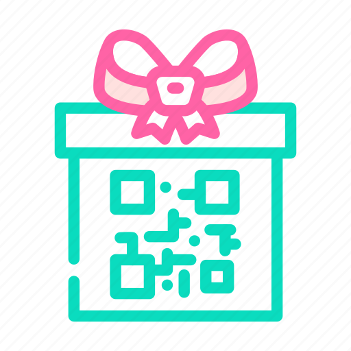 Qr, code, gift, package, surprise, holiday icon - Download on Iconfinder