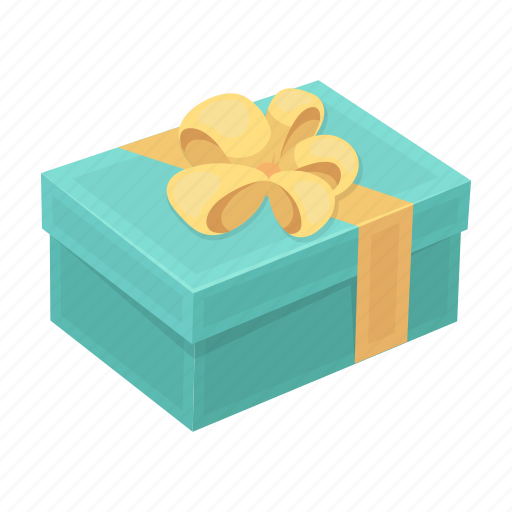 Box, decoration, gift, packaging, prize, ribbon icon - Download on Iconfinder
