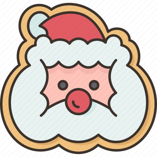 Santa, claus, cookies, christmas, holiday icon - Download on Iconfinder