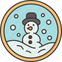 snow, snowman, cookies, biscuit, icing