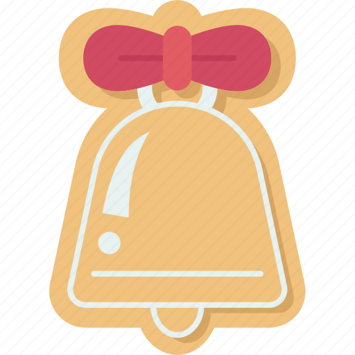 Bell, cookies, pastry, biscuit, dessert icon - Download on Iconfinder