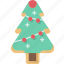 christmas, tree, cookies, holiday 