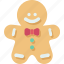 gingerbread, man, dessert, christmas, tradition 