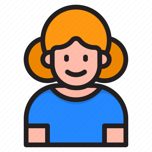 Child, children, avatar, woman, girl, kid icon - Download on Iconfinder