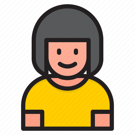 Child, person, avatar, girl, kid, children icon - Download on Iconfinder