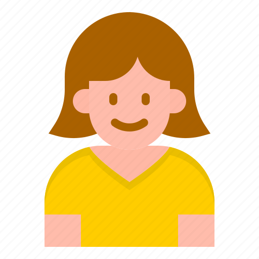 Children, girl, kid, child, woman, avatar icon - Download on Iconfinder