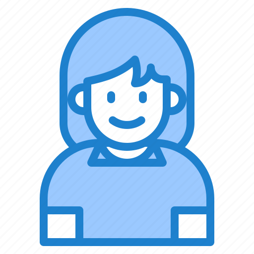 Child, user, avatar, woman, girl, kid icon - Download on Iconfinder