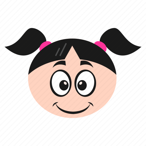 Emoji, excited, girl, happy, joyful, laughing, women icon - Download on Iconfinder